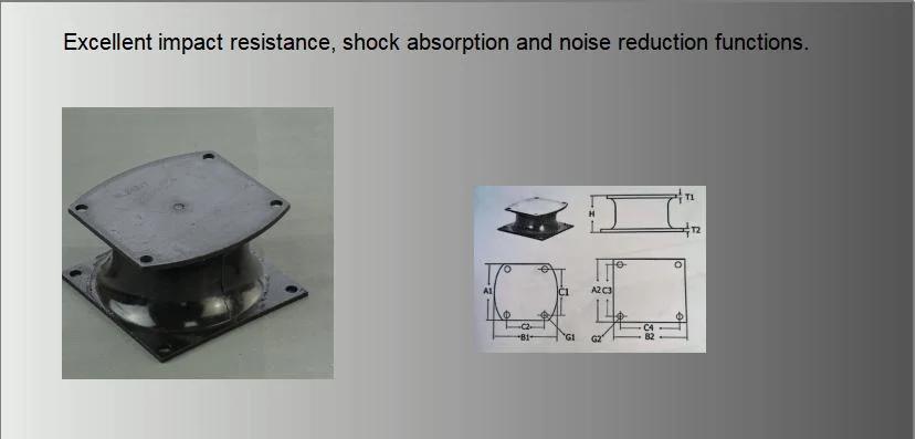 Anti-Vibration Mount for Road Compactor