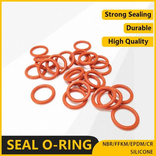 Retentores de vedação de borracha EPDM de silicone de alta precisão personalizados Anéis de vedação O-ring Personalizar anéis de vedação de borracha resistente a produtos químicos de alta temperatura O-ring