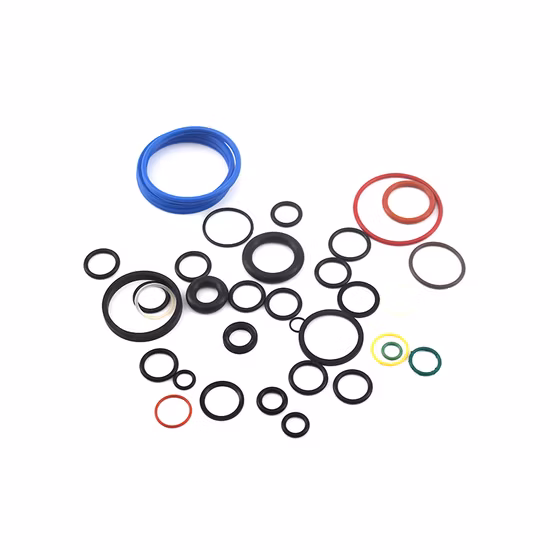 Vedação de borracha NBR EPDM FKM personalizada de alta precisão